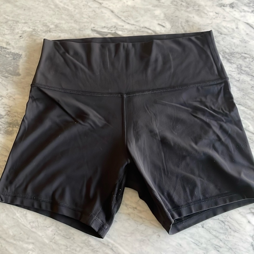 Lululemon Align black shorts size 12
